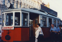 
Vienna tram 4023, Austria, September 2003